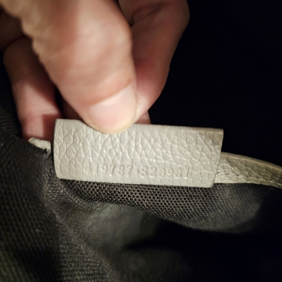 Alexander McQueen Legend Pebbled Leather Oversized Tote Satchel, Grey. LIKE NEW - Picture 13 of 16